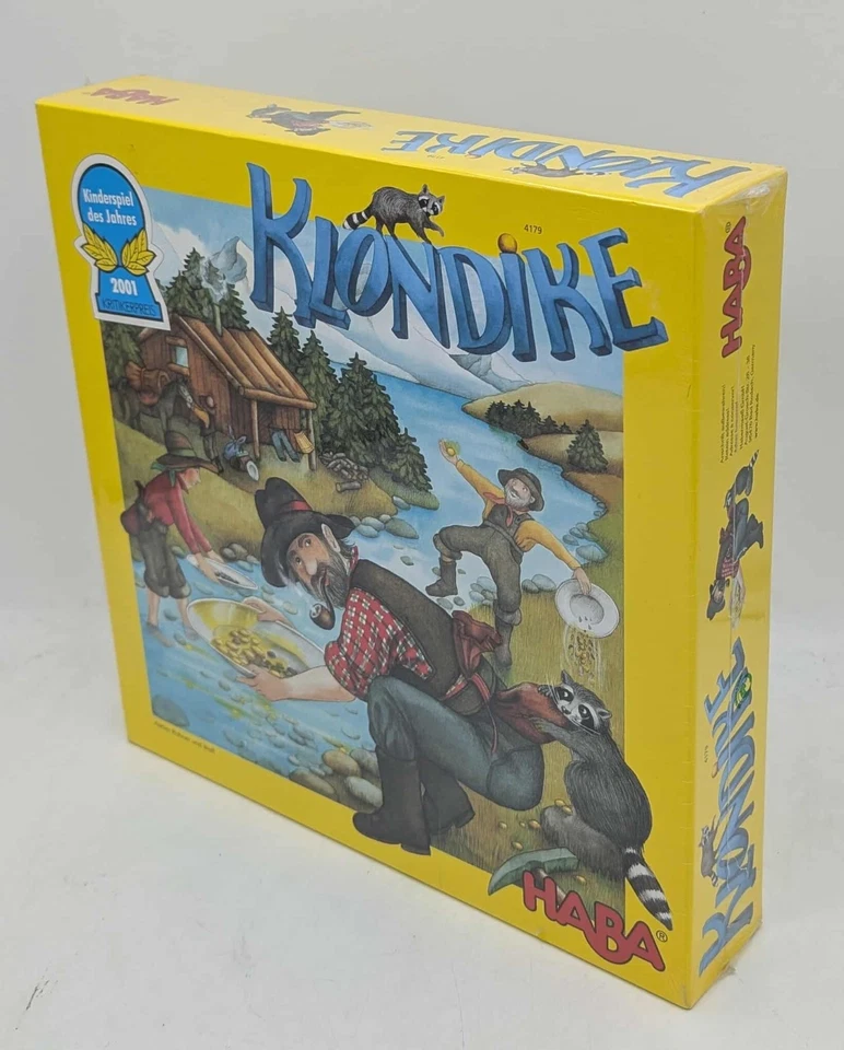 HABA 4179 Klondike Goldrauschfeeling Geschicklichkeitswettspiel Rarität NEU - Bild 2 von 4