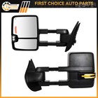 Power Heated Tow Mirrors for 2007-2013 Chevy Silverado GMC Sierra Signal Light