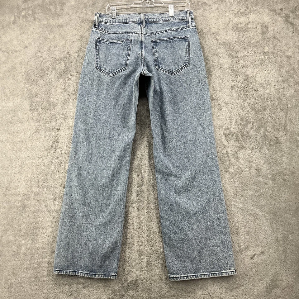 Pantalones de mezclilla Hot Topic Friday The 13th para hombre 30x32 azul pierna ancha máscara Jason Voorhees Foto 2 de 4