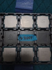 Intel Core i3-7100T (2-core/4-threads) Processors-Lot of 6