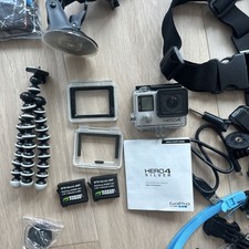 GoPro HERO4 Silver Bundle +Massive Accessory ...