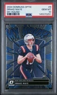2024 Panini Optic #8 Drake Maye - My House! Insert Rookie RC PSA 10 GEM MINT