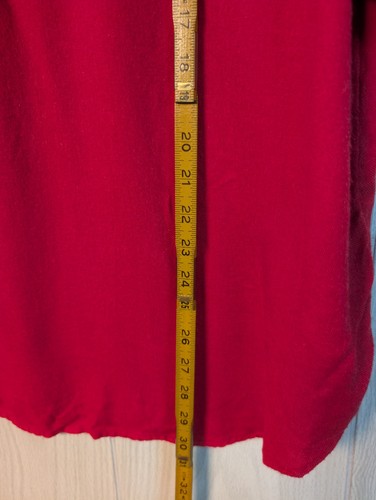 Torrid Womens Shirt Harper Challis Red Pullover 3/4 Sleeve Size 00X Medium - Picture 7 of 7