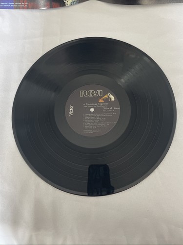 Vintage John Denver & The Muppets A Christmas Together LP 1979 RCA w/ Poster VG - Picture 8 of 20