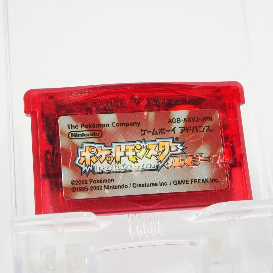 GameBoy Advance Pokemon Ruby & Sapphire Set Authentic Nintendo GBA From JAPAN - Image 3 of 4