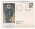 STAMP DENMARK  "FREDERIK DEN 9TH" 70 ORE 1950 FIRST DAY COVER