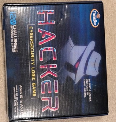 New Sealed Hacker Cybersecurity Logic Game by Thinkfun Age 10+