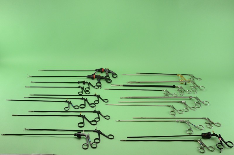 Lot of Assorted Laparoscopic Instruments MRG10608