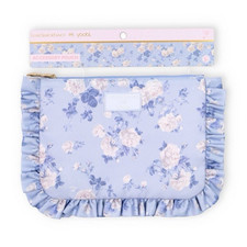 loveshackfancy Target yoobi everblooming rosettes flat zip ruffled pencil case