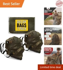 Lightweight 2-Pack Mesh Decoy Bags for Secure Transport of Duck & Goose Decoys