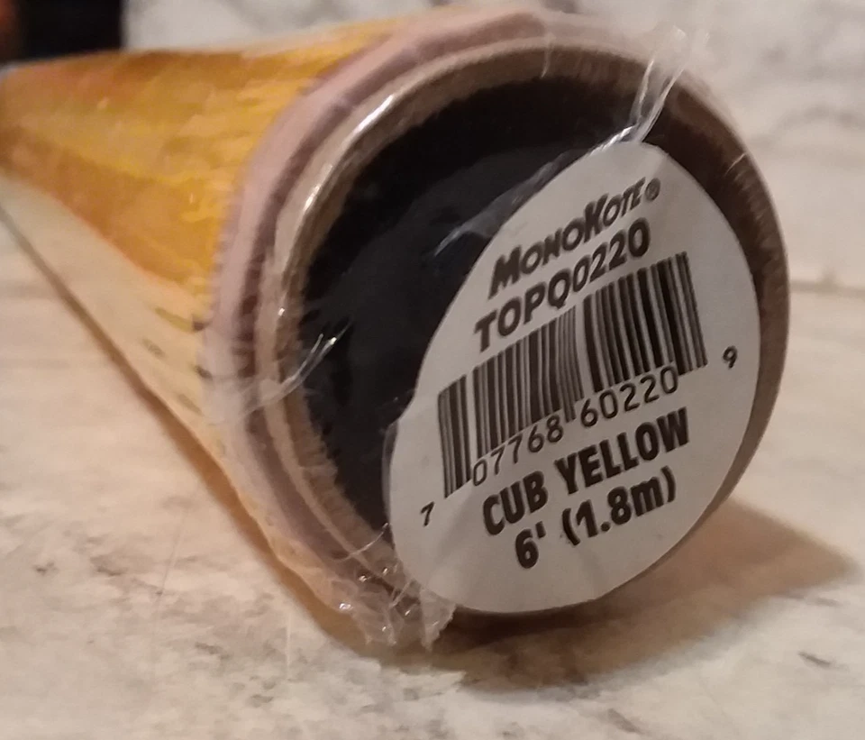 NEW Top Flite MonoKote CUB YELLOW Roll 6ft X 26" Plane Model Kit Covering NIP - Image 2 of 4