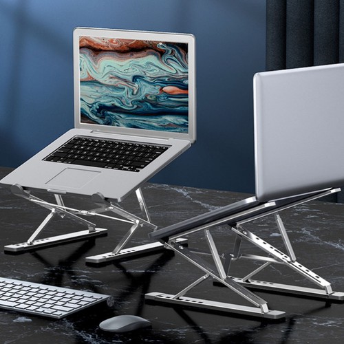 Kühlkörper Aluminiumlegierung Laptophalterung Desktop-Erhöhungshalter - Photo 7/12
