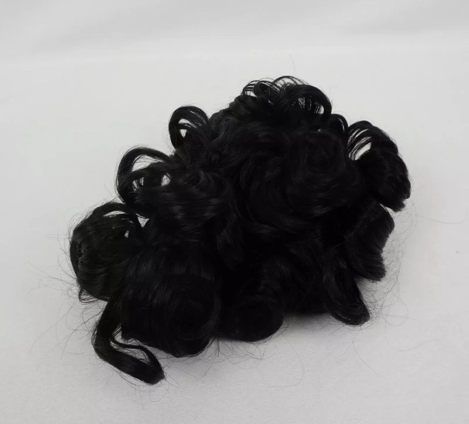 Mono Men Toupee Durable Prosthesis Human Hair Replacement System Unit Hairpiece - Image 2 of 3