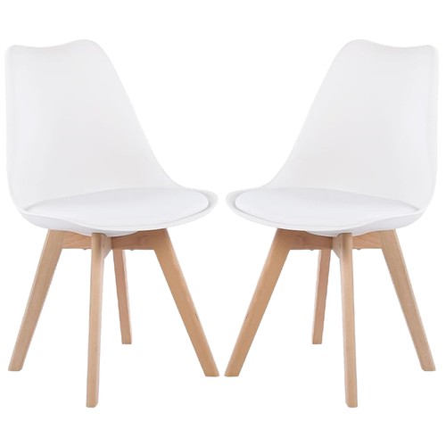 2/4PCS Faux Leather Dining Room Chairs Modern Dining Chairs with Gold Metal Legs - Picture 39 of 47