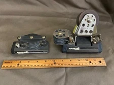 Harken Jib Track Car Sets--1 1/4 inch track  27 mm End Controls and Line Pulleys