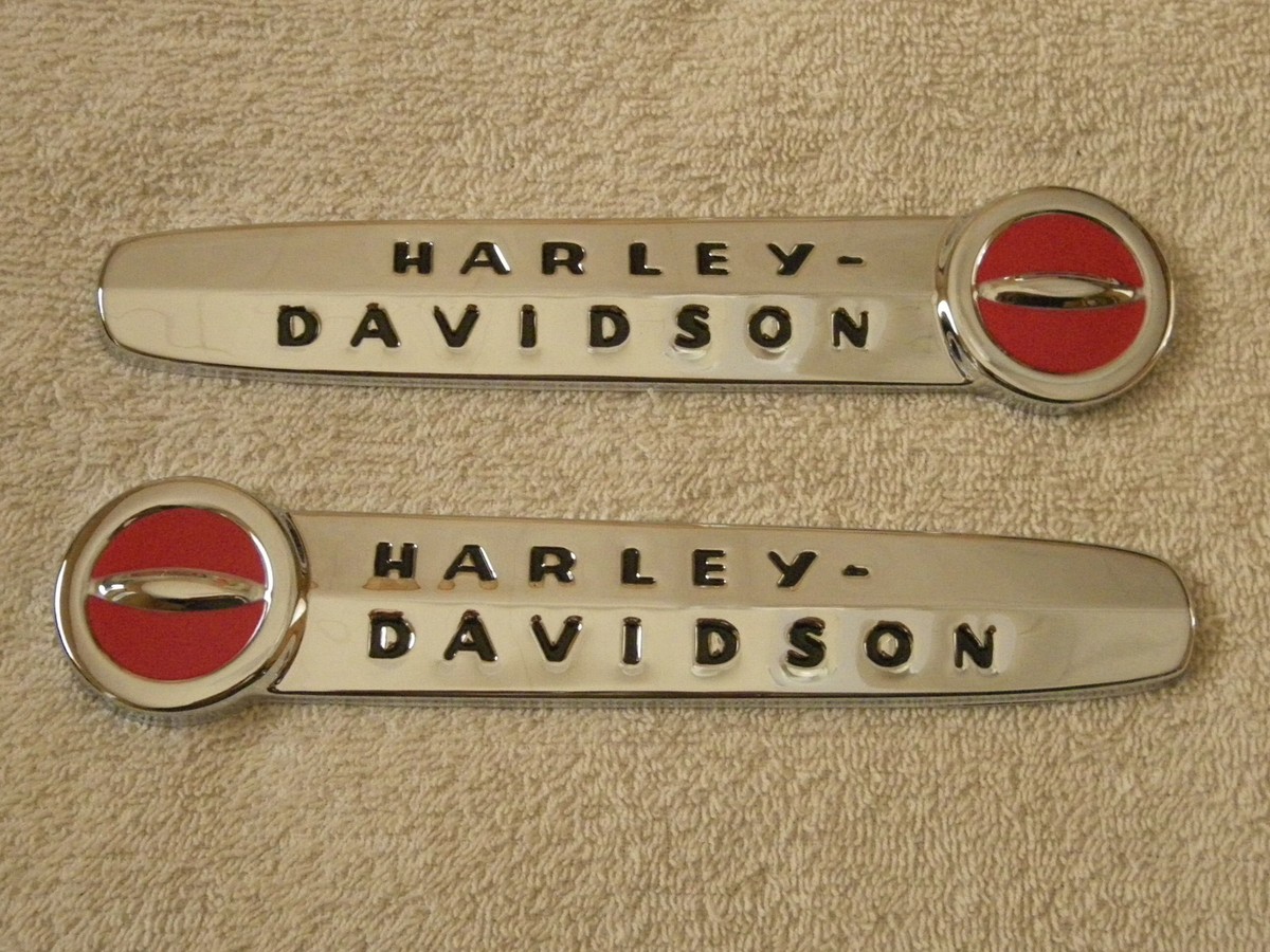 r*n様 HARLEY-DAVIDSON 純正エンブレム 38-0626 ハーレーダビッドソン純正、タンクエンブレムセット