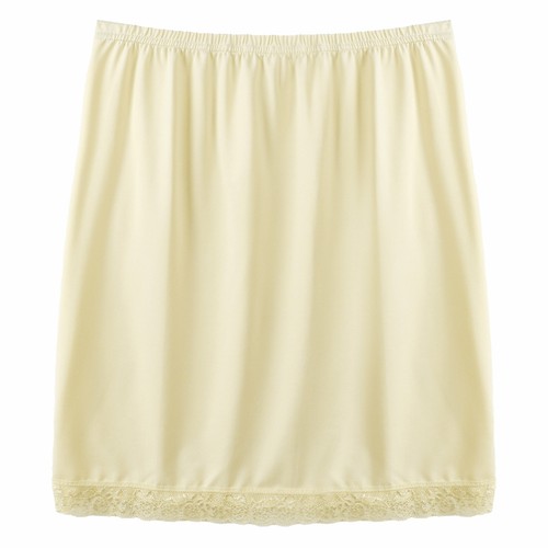Women Elastic Waist Half Slip Petticoat Underskirt Commuter Office AU AU - Picture 53 of 53