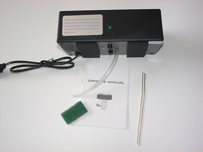 Colloidal Silver Generator 110-120 V 1 Quart 10 ppm 3 hrs plus pair of ...