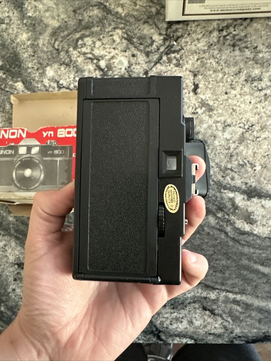 Vintage Yunon YN 600 50mm Film Camera Point And Shoot With Strap