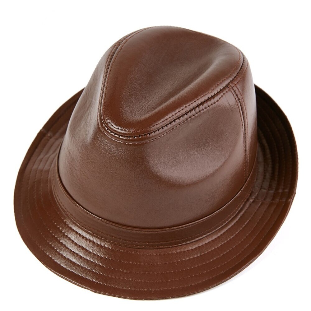 Mens Fedora Leather New York Hat Company Fedora Men's Hat Fedora