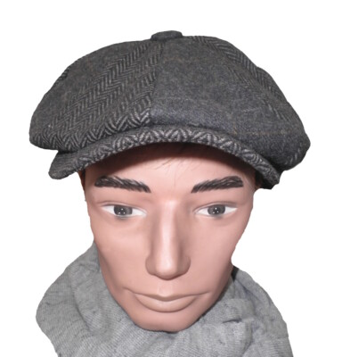 Herren Mütze Gatsby  Flatcap Trendmütze Schiebermütze Schlägermütze Farbauswahl