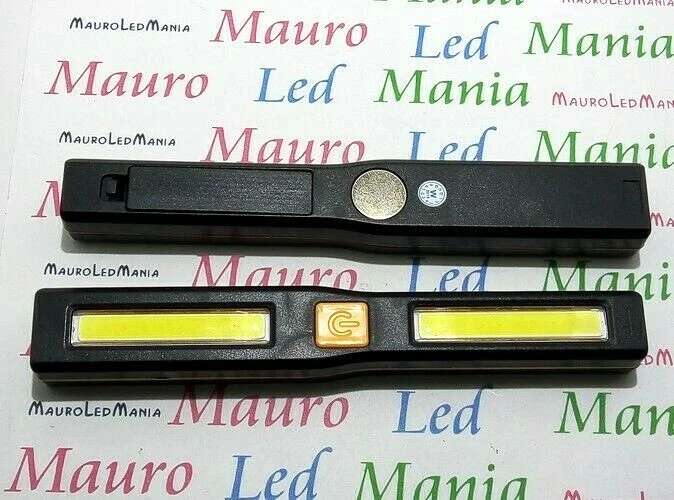 Linterna Led Portátil Para Taller Mecánico De Inspección Trabajo 2 Intensidades
