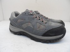Aggressor Women's Steel Toe SP Safety Athletic Shoes 2501 Gray Pink Size 8M
