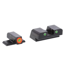 AmeriGlo Sig Sauer Tritium Night Sight Set-With Orange Front Outline-SG-741