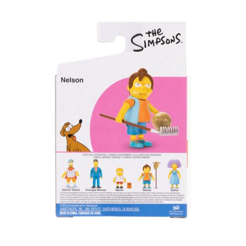 Nelson Muntz - The Simpsons 2.5" Figure Wave 4 by Jakks Pacific - Picture 5 of 10