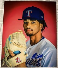 Marc Church signed autograph Texas Rangers 8x10 photo