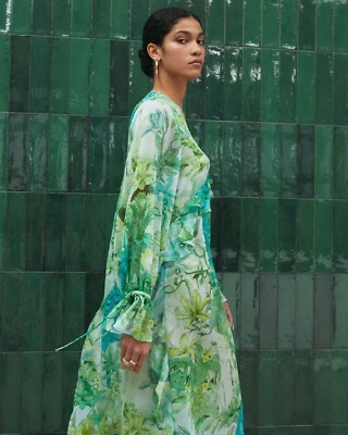 h&m voluminous chiffon dress H&M Edition: Voluminous Bandeau Dress by H&M
