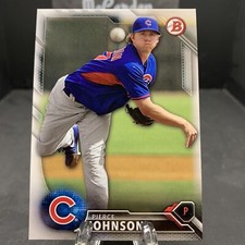 2016 Bowman Prospects Pierce Johnson #BP116 Chicago Cubs