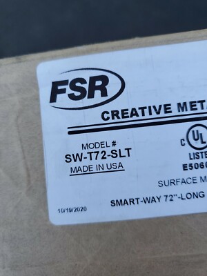 FSR SW-T72-SLT ON FLOOR RACEWAY CABLE MANAGEMENT 6' NIB