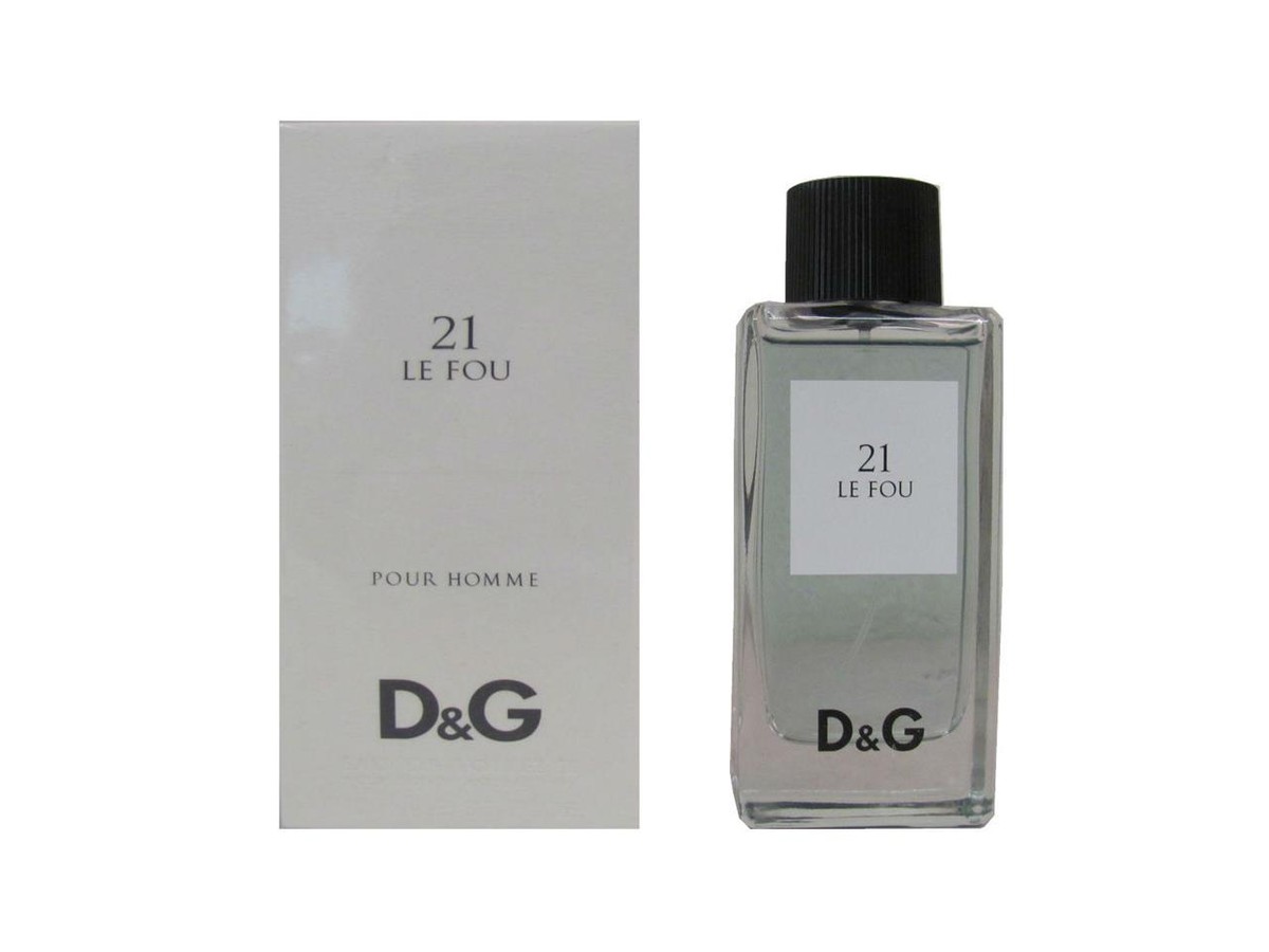 Le Fou 21 by Dolce & Gabbana Eau De Toilette Spray 3.3 oz / 100 ml