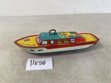 J. Chein  Co Toy Boat Wind Up 11E56