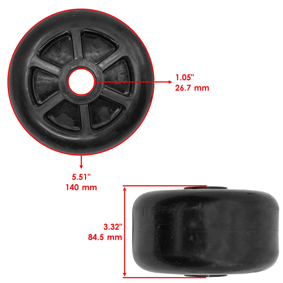 Deck Wheel For John Deere 997 Z915 Z920 Z930 Z950 Z960 Z970 Z994