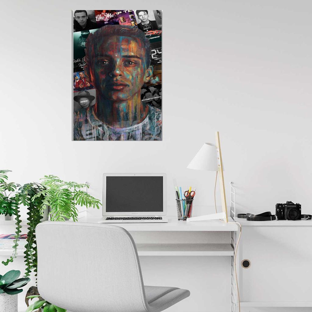 61989 New Logic American Rap Music Star Ablum Wall Decor 61989 New Logic American Rap Music Star Ablum Wall Decor
