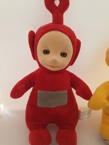 Teletubbies Bundle 2015 Talking Red Po & La La 10” Peluche Usato Ottimo Regalo - Foto 2 di 7