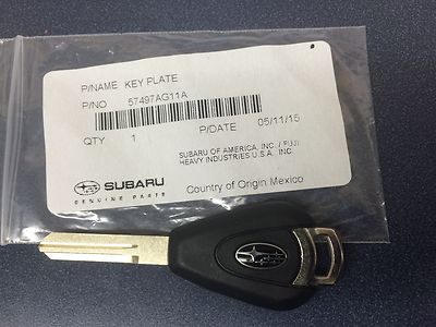 #ad #ad 2005 2007 Subaru Genuine Chipped Key Blank Legacy Outback 57497AG11A OEM NEW $40.38