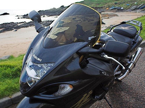 Espaciadores extensores de espejo - Suzuki 1999 - 2018 GSX1300R GSX 1300R Hayabusa 2008 - Imagen 3 de 5