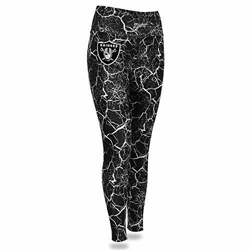 Мраморные леггинсы Zubaz NFL Womens Oakland Raiders Team