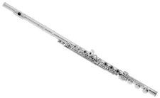 DZ470BOF Open Hole Flute Solid Silver HeadB-FootOffSet G