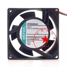 SOTOP SF8038HA2 AC230V 0.21A/0.19A 35W 8038 8CM Silent Cooling Fan
