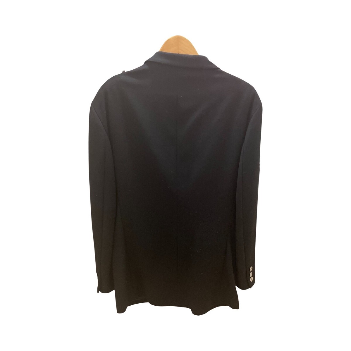 Manteau Vintage Montana Paris Noir Années 80 Taille 42 - Laine/cachemire, Mi-long, Neuf