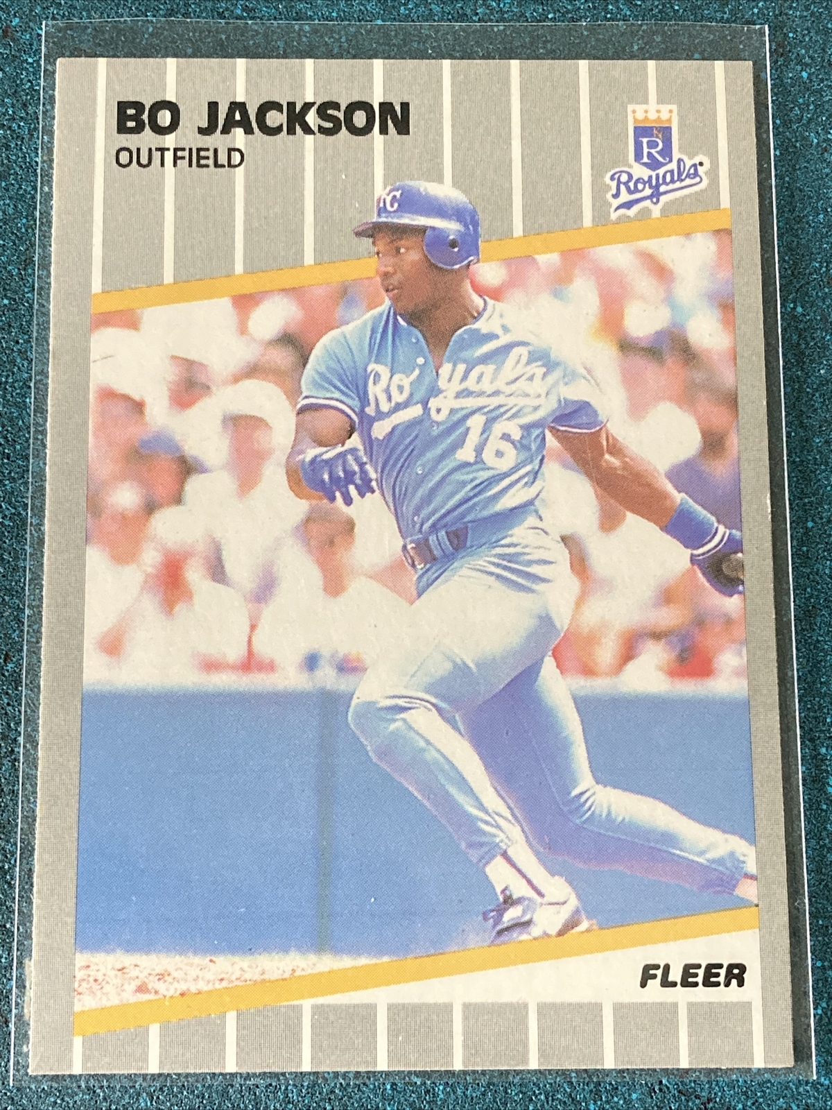 1989 Fleer - Bo Jackson - #285 - Kansas City Royals