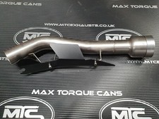 Kawasaki Z900 Performance De Cat copertura scudo termico tubo di scarico e lega nera   