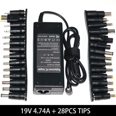 19V 4.74A 90W Universal Netzteil LadegeräT für Laptop 18.5V 19.5V 20V D3S1
