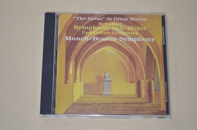 Munch - Schubert Symphony No.8&9 ''Unfinished'' / RCA Records 1998 / Japan-Version