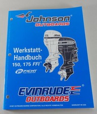 Manuale Di Officina Johnson / Evinrude Motore Per Barca 150 / 175 CV Del 1997