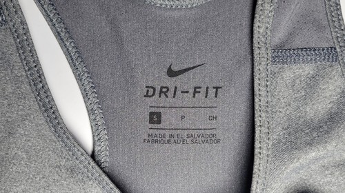 Nike Dri - Fit Canotta Donna Grigio per Esercizi Atletici Taglia S - Foto 6 di 12